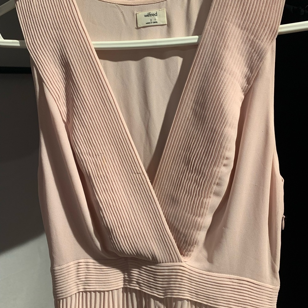 Wilfred Blush Pink Maxi Dress - Picture 3 of 5